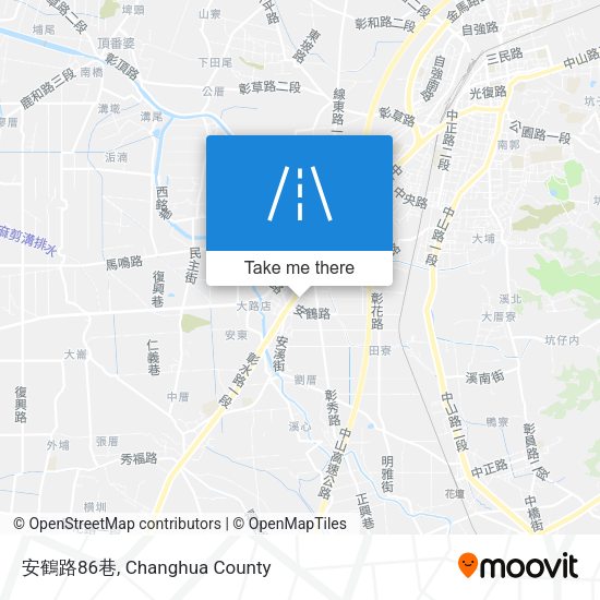 安鶴路86巷地圖