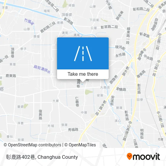 彰鹿路402巷 map