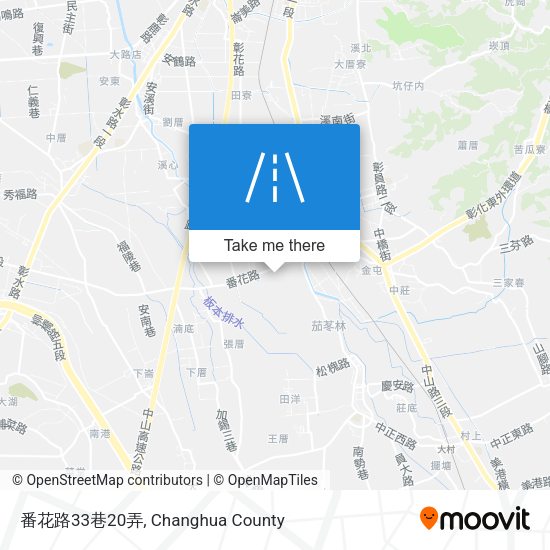 番花路33巷20弄地圖