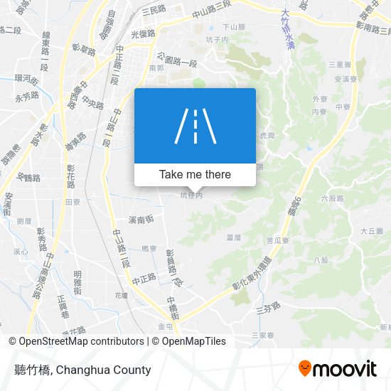 聽竹橋 map