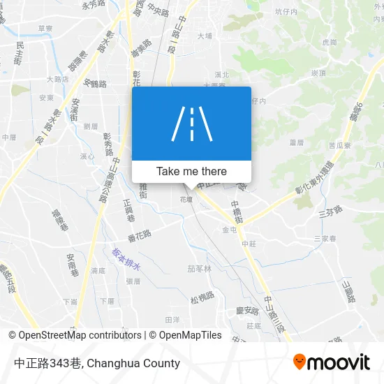 中正路343巷 map