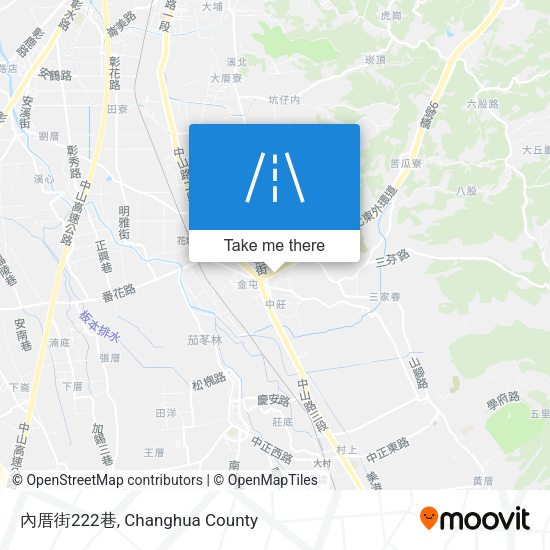 內厝街222巷地圖