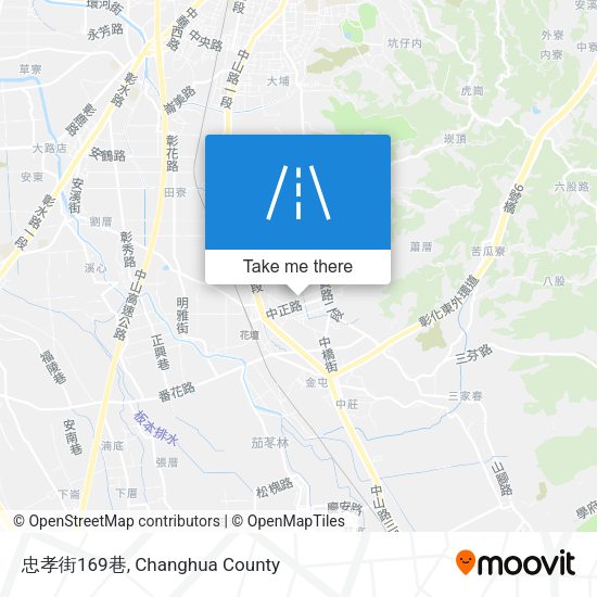 忠孝街169巷 map