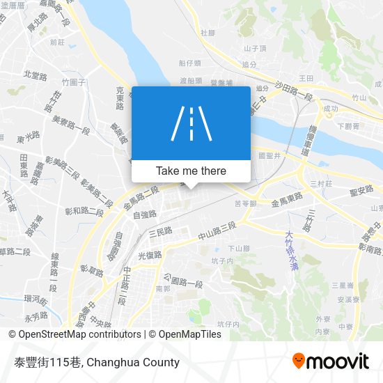 泰豐街115巷 map