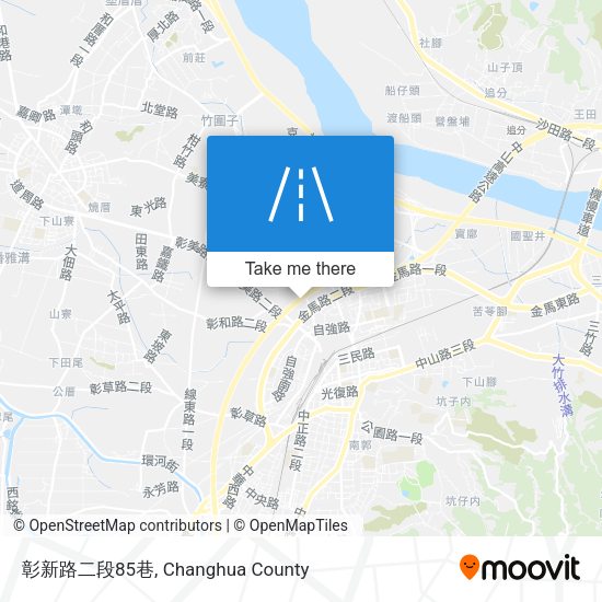 彰新路二段85巷地圖