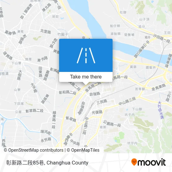 彰新路二段85巷地圖
