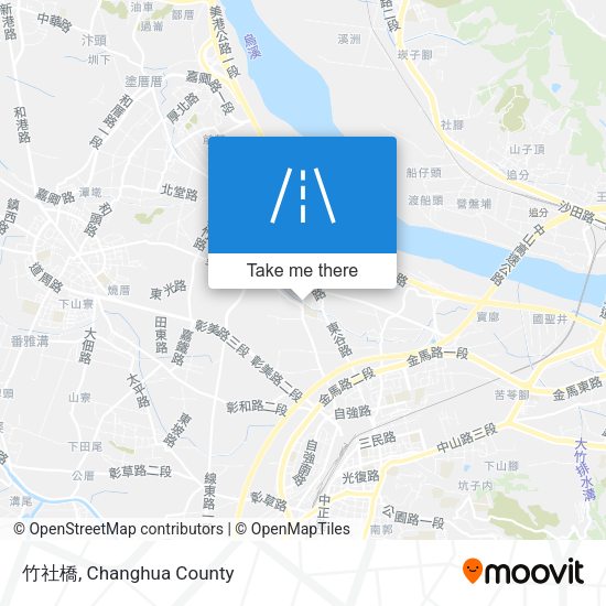 竹社橋 map