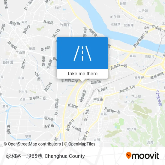 彰和路一段65巷地圖