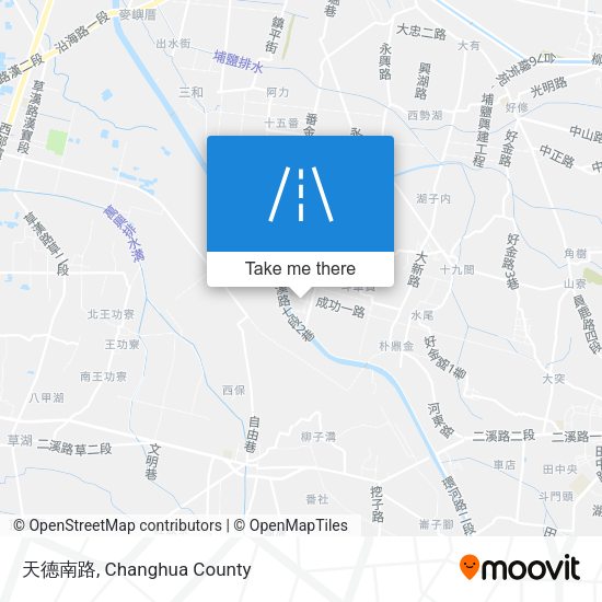 天德南路 map