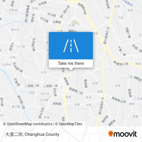 大溪二街 map