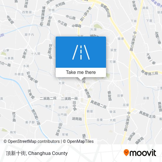 頂新十街地圖