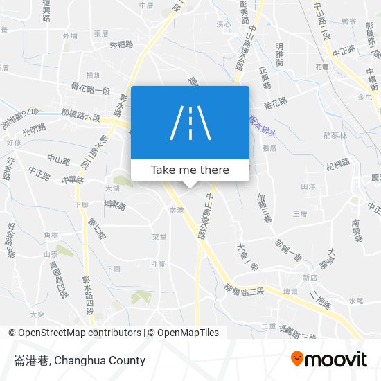 崙港巷地圖