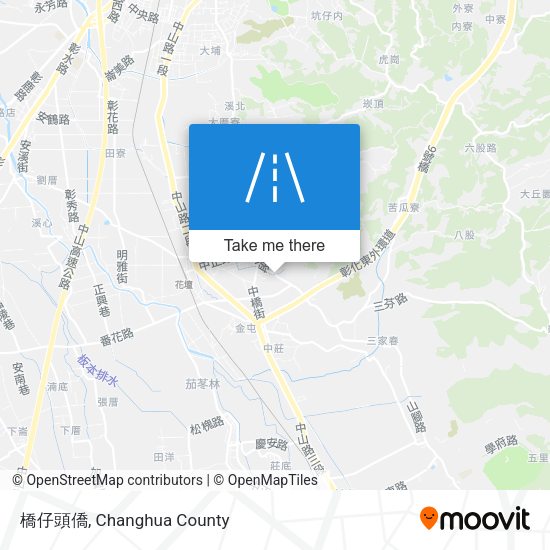 橋仔頭僑地圖
