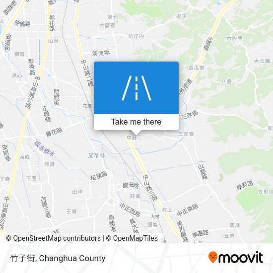 竹子街 map
