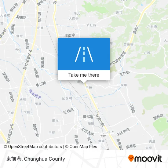 東前巷 map