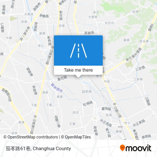 茄苳路61巷 map