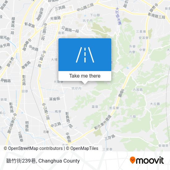 聽竹街239巷 map