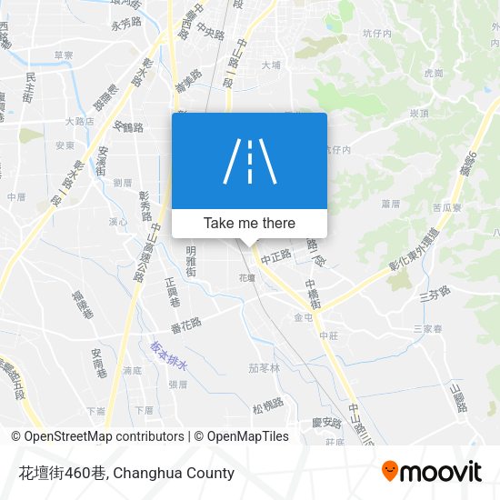 花壇街460巷 map