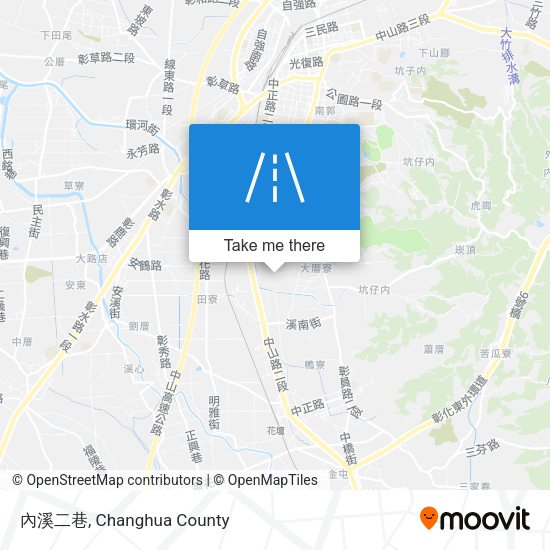 內溪二巷 map