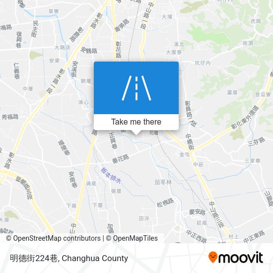 明德街224巷地圖