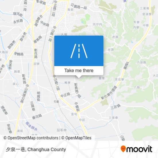 夕泉一巷地圖