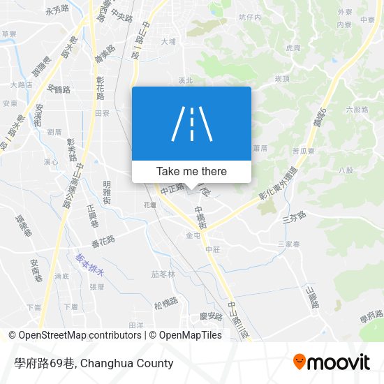學府路69巷地圖