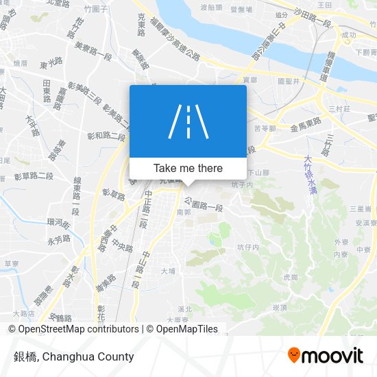銀橋地圖