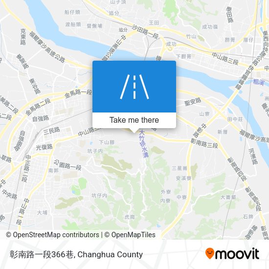 彰南路一段366巷地圖