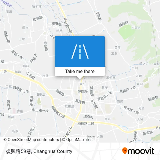 復興路59巷地圖