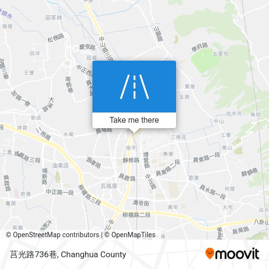 莒光路736巷地圖
