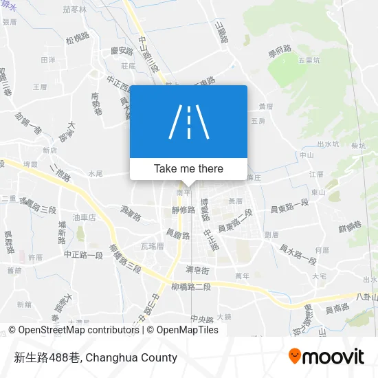 新生路488巷 map
