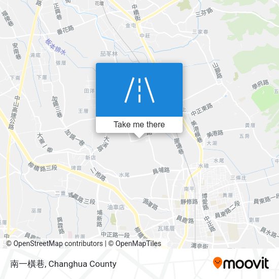 南一橫巷地圖