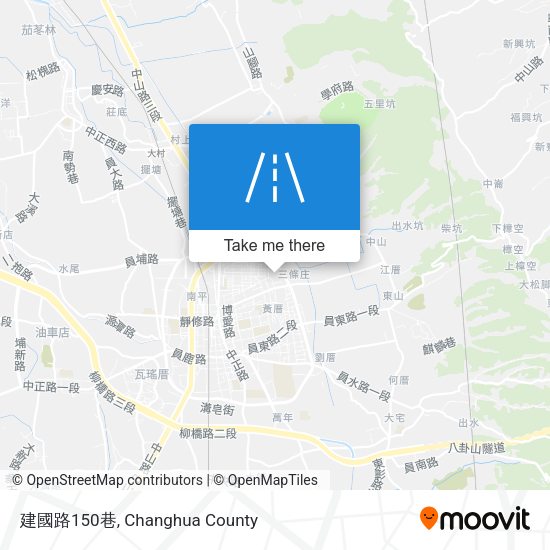 建國路150巷地圖