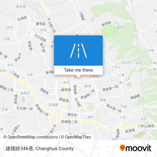建國路346巷地圖