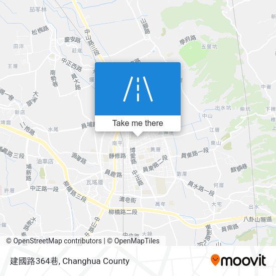 建國路364巷地圖