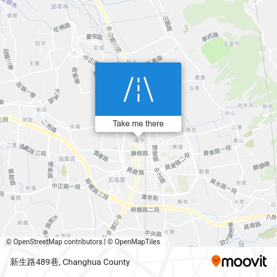 新生路489巷 map