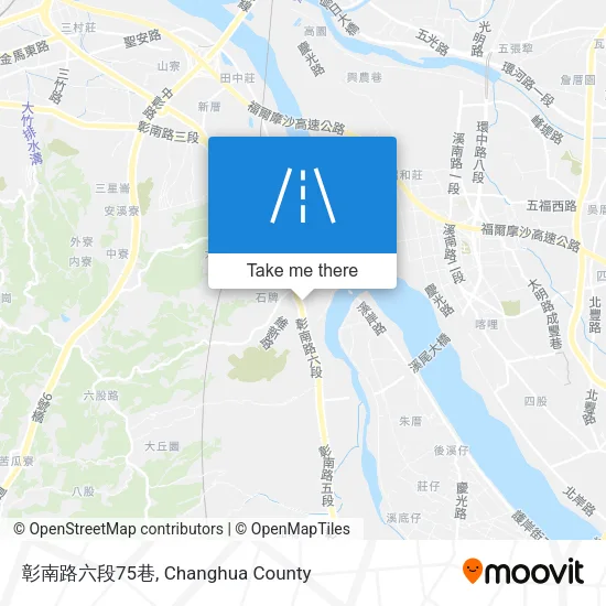 彰南路六段75巷地圖