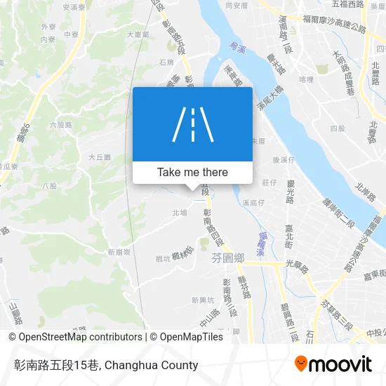 彰南路五段15巷地圖