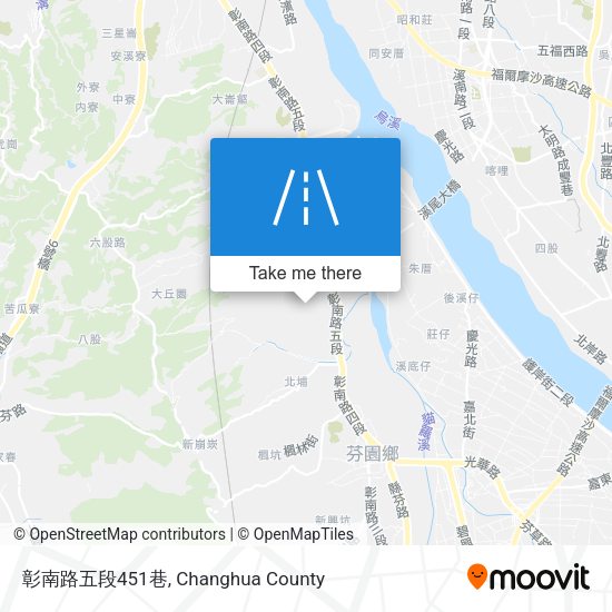 彰南路五段451巷地圖
