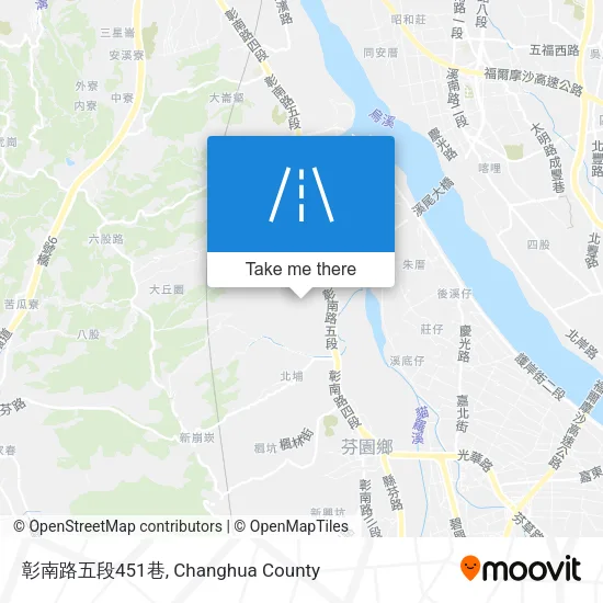 彰南路五段451巷地圖