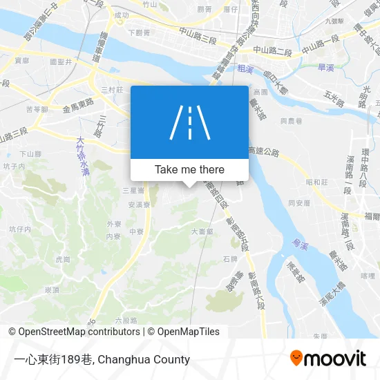 一心東街189巷 map