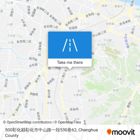 500彰化縣彰化市中山路一段530巷62 map