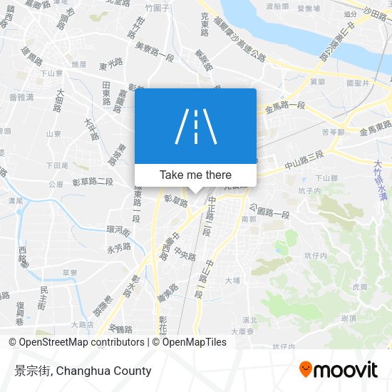 景宗街 map