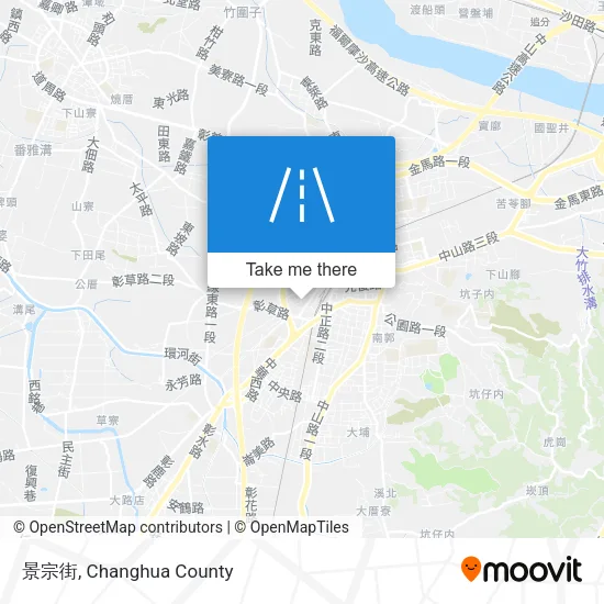 景宗街地圖