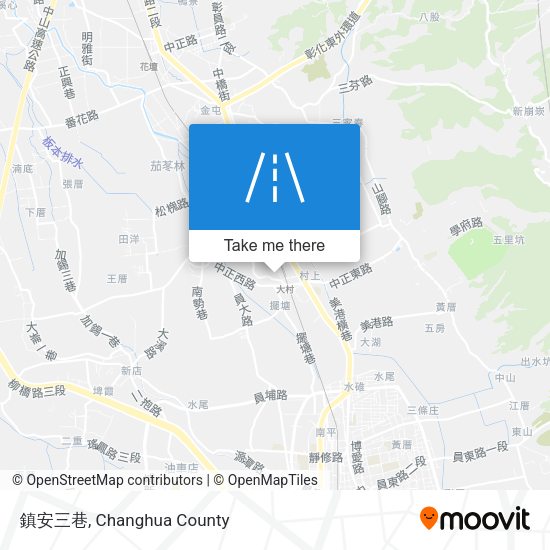 鎮安三巷地圖