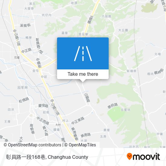 彰員路一段168巷 map
