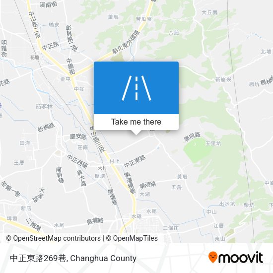 中正東路269巷地圖