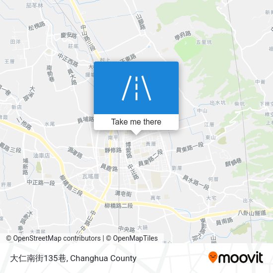 大仁南街135巷 map