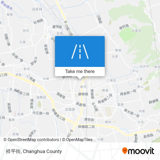 祥平街 map