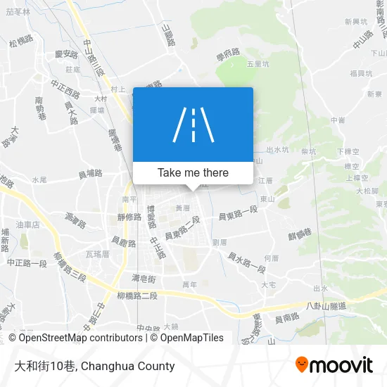 大和街10巷地圖